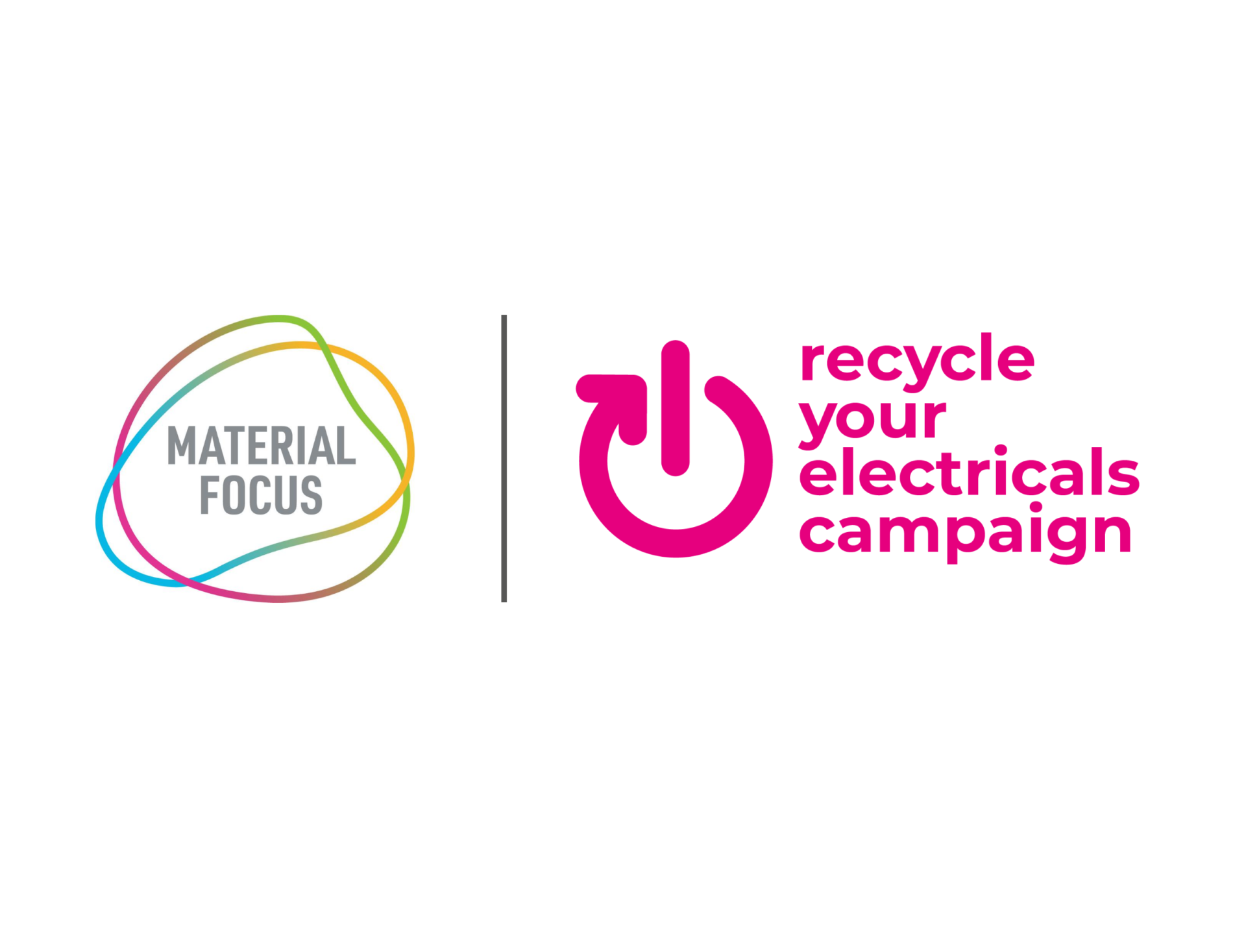 MF _ RYE logo lockup resized Recycle Your Electricals campaign logo, from Material Focus